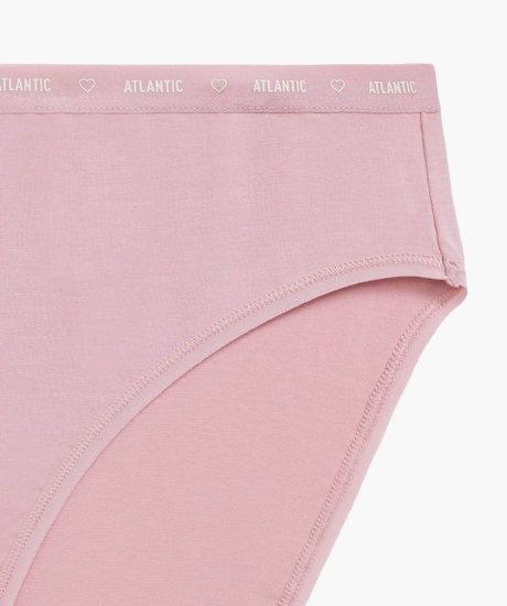 Женские трусы спорт (3шт) Atlantic 3CLP-010, темно-синий + темно-розовый + розовый