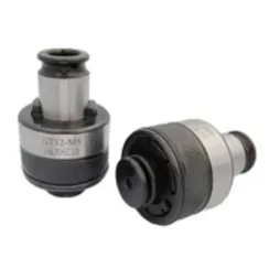 Патрон резьбонарезной КМ2 с резьбой с набором головок предохранительных М3-М12 из 7 шт., тип GT12 DIN371/376