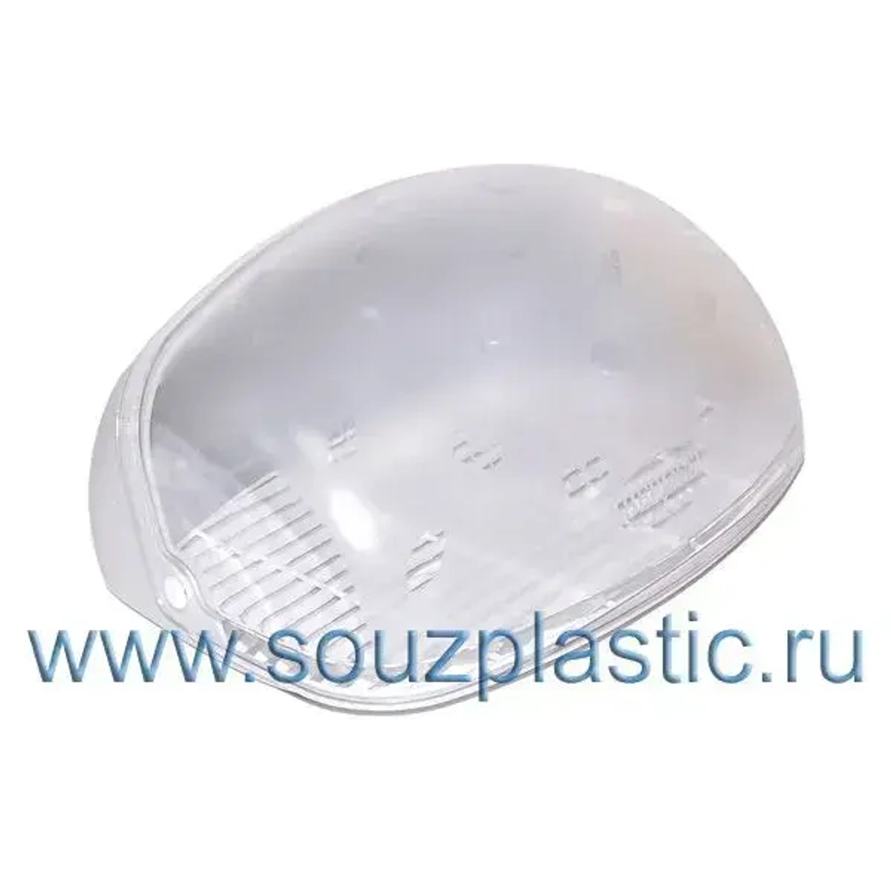 Хлебница Беросси белый мрамор