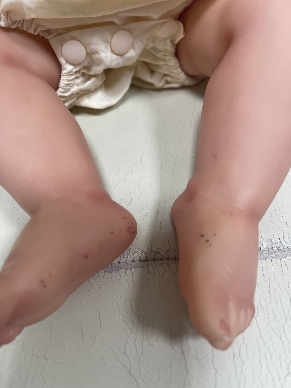 Уценка. Кукла Реборн виниловая 55см в пакете (FA-001FVA)