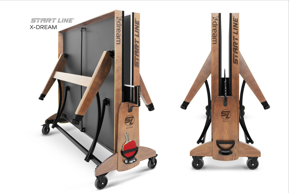 Стол теннисный X-dream Start Line (№5, ЛДСП Черный)