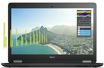 14" Уценённый ноутбук Dell E7470 (1920x1080, Intel Core i5-6300U, RAM 8ГБ, SSD 256ГБ, Intel HD Graphics 520, Win 10Pro)