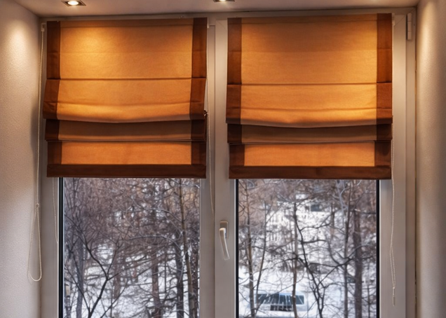 Изготавливаем римские шторы на раму в Мурманске