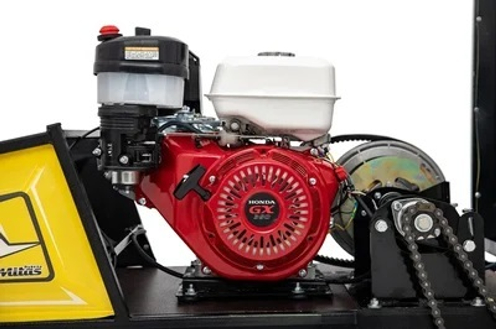 Мотобуксировщик SHARMAX S500 с двигателем Honda GX 390