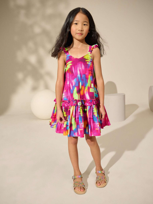 Сарафан для девочки Next AC6-252, Фуксия