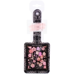 Расческа массажная квадратная форма «КОЛЛЕКЦИЯ ИМАНИ - ЛАНТА», микс 4 дизайна, 22*9см (PVC подвес)