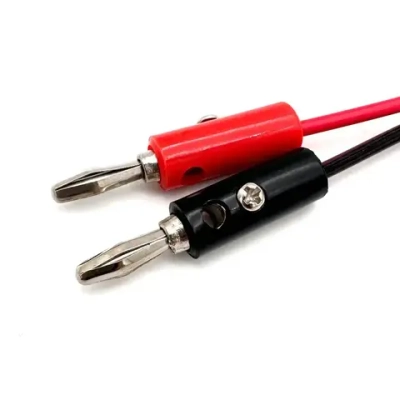 Щупы крокодилы для мультиметра, универсальные, PVC, длина провода 1м