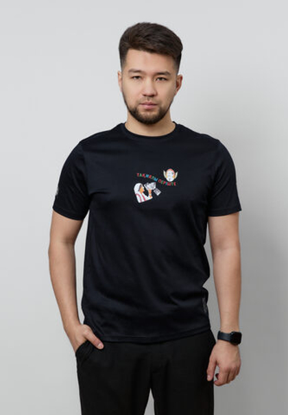 Футболка TAQIYALI PERISHTE BLACK