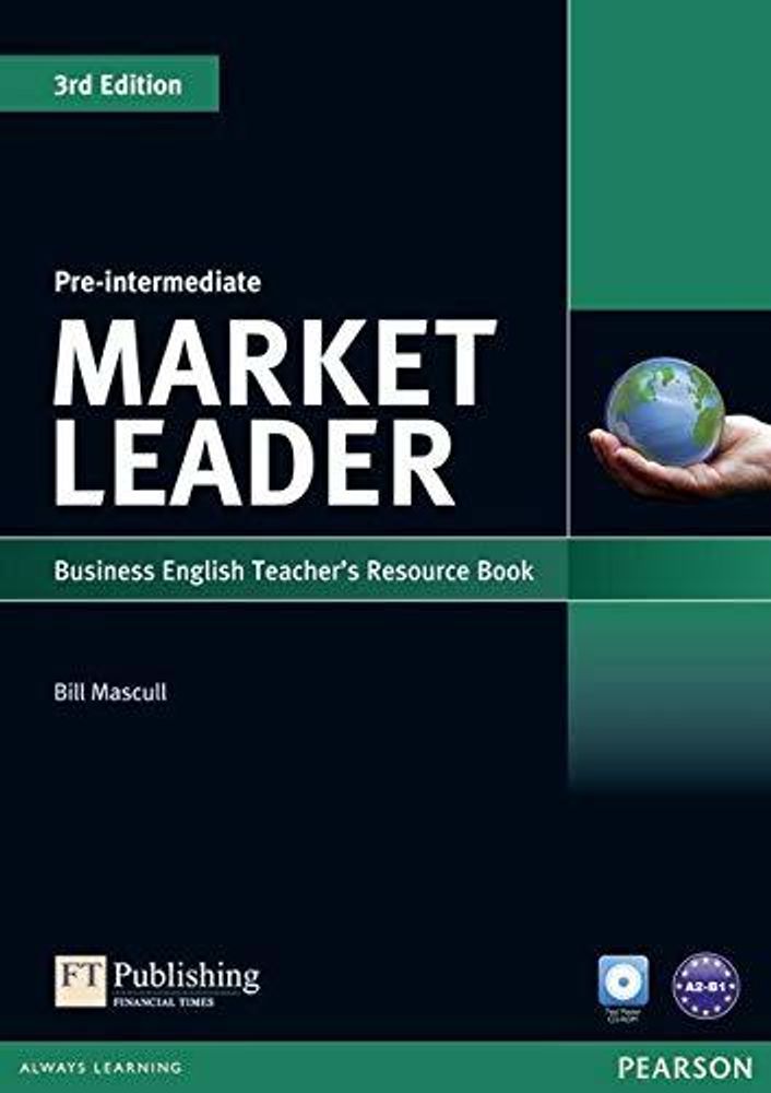 Market Leader 3Ed Pre-Int книга для учителя (TB/TM +CD)