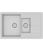 Кухонная мойка Kuppersberg MODENA 60 NL 1,5B1D GREY ROCK фото 