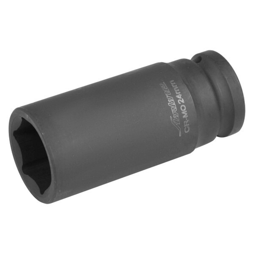 Головка ударная 24 мм торцевая 1/2 DR шестигранная удлиненная (AIRLINE)