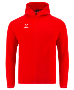 Худи на молнии ESSENTIAL Athlete Hooded FZ Jacket, красный