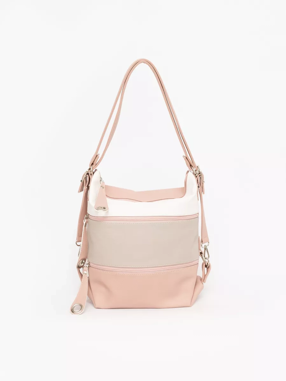 Сумка рюкзак через плечо большая шоппер