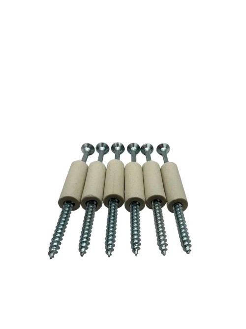 Комплект крепежа теплоизоляционных экранов, втулка керамическая