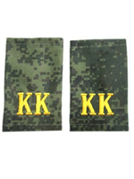 Фальшпогоны с вышитой желтой «КК»