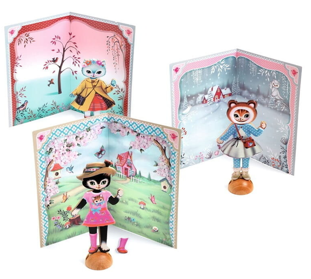 Детский набор для творчества серии Collages марки Djeco