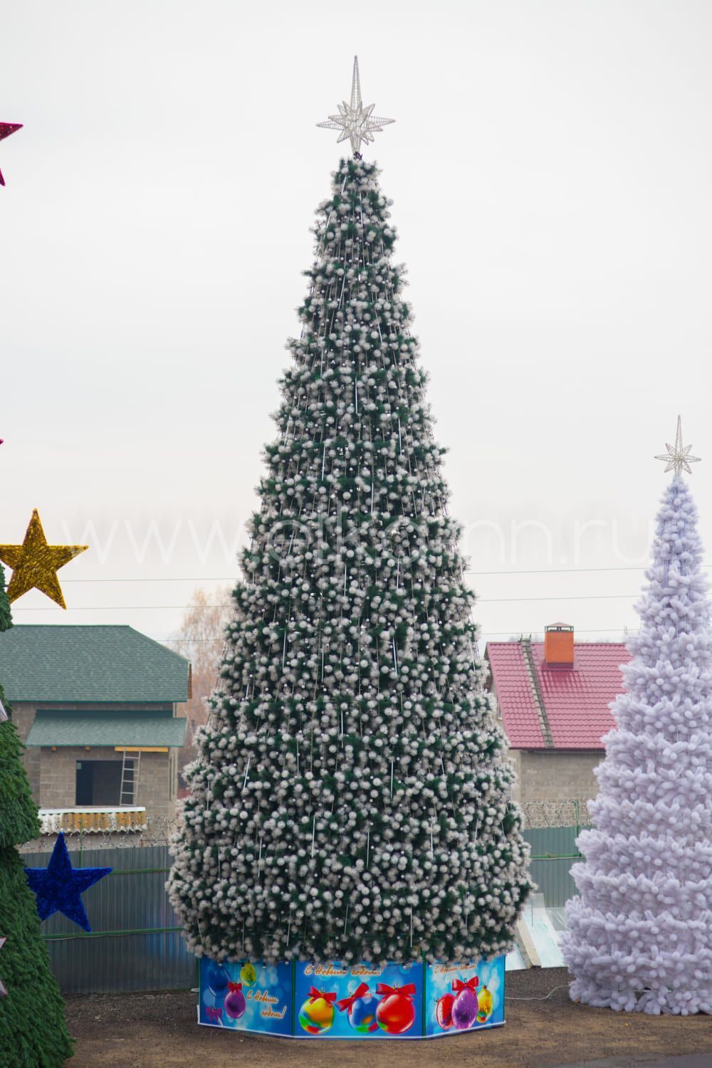 Подиум для Каркасной уличной искусственной елки «Уральская»