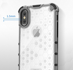 Защитный чехол на iPhone X и XS от Caseport, серия Honey, прозрачный