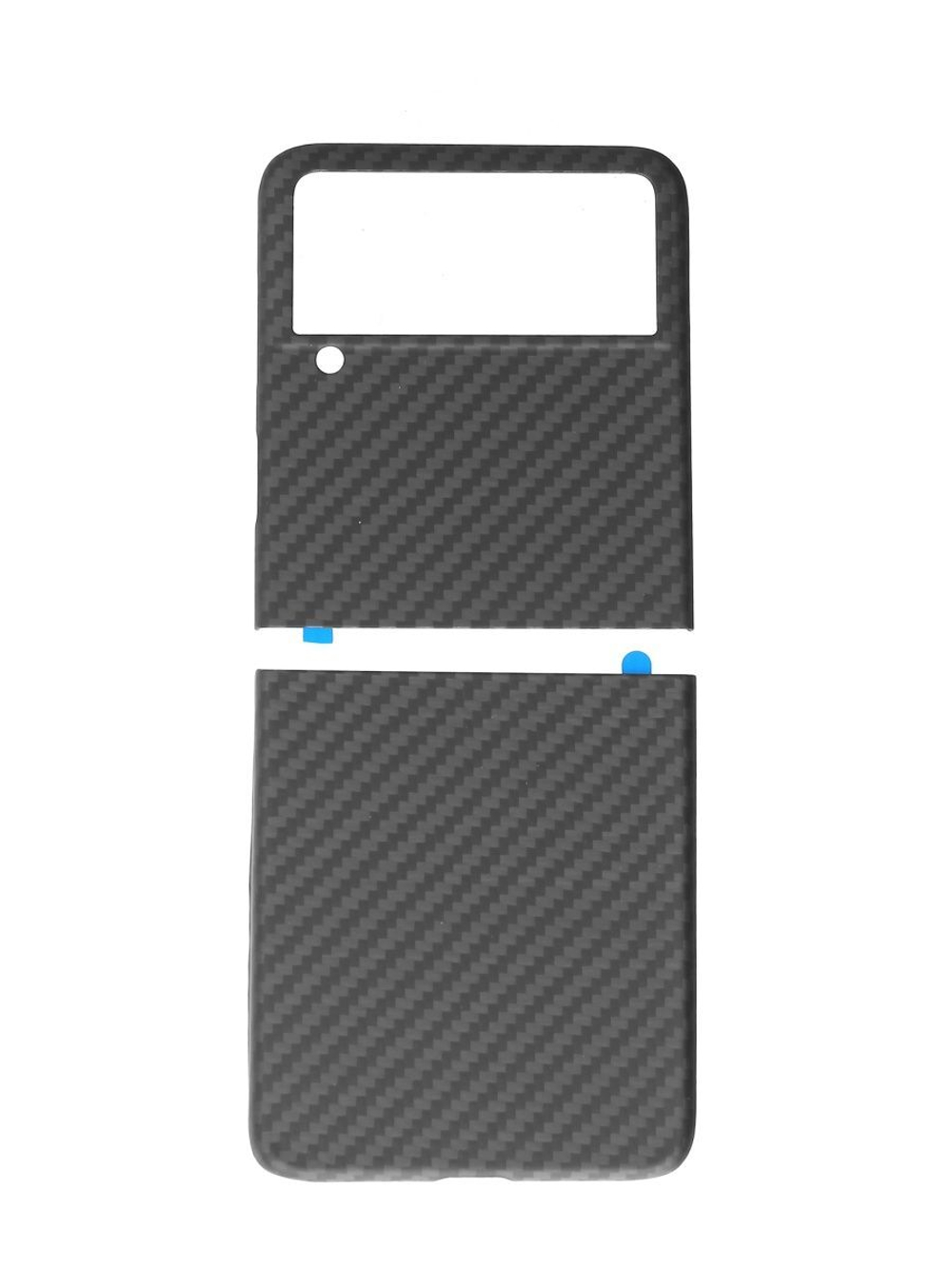 Чехол Сarbon Fiber Case для Samsung Galaxy Z Flip 3