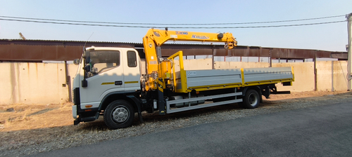 JAC N120 Бортовой с КМУ 438968 (Дизельный, 4,5 л, 207 л.с., МТ)