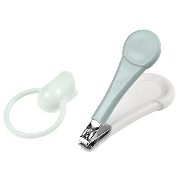 Детские кусачки для ногтей Beaba Baby Nail Clippers Green Blue