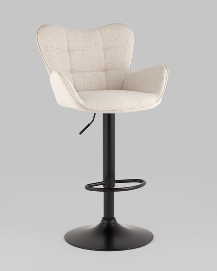 Стул барный Гранд серо-бежевый