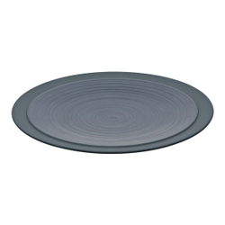 Тарелка обеденная 26см синяя Guy Degrenne Bahia Blue Stone