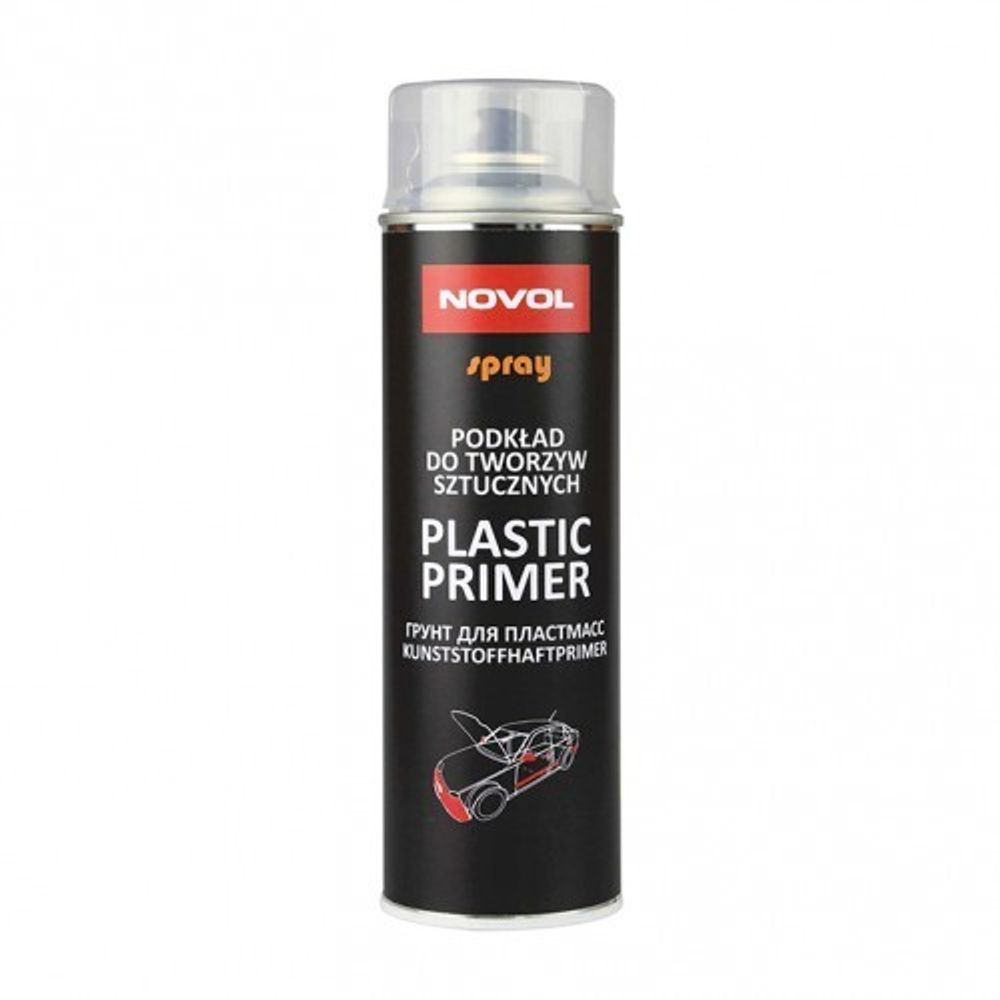 NOVOL Грунт по пластику NOVOL SPRAY PLASTIC PRIMER, аэрозоль 500 мл