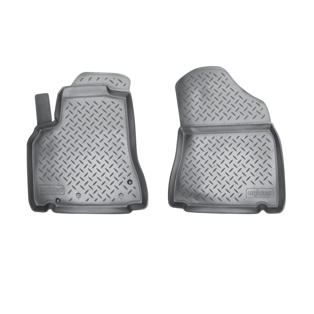 Ковры в салон Norplast/Unidec для Peugeot Partner II в кузове Crossway B9 (2021-), Черный, сборка РФ, арт.NPL-Po-64-57-6