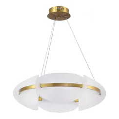 SL1304.203.45 Люстра подвесная ST-Luce Золотистый/Белый LED 1*45W 3000K ЭТУАЛЬ