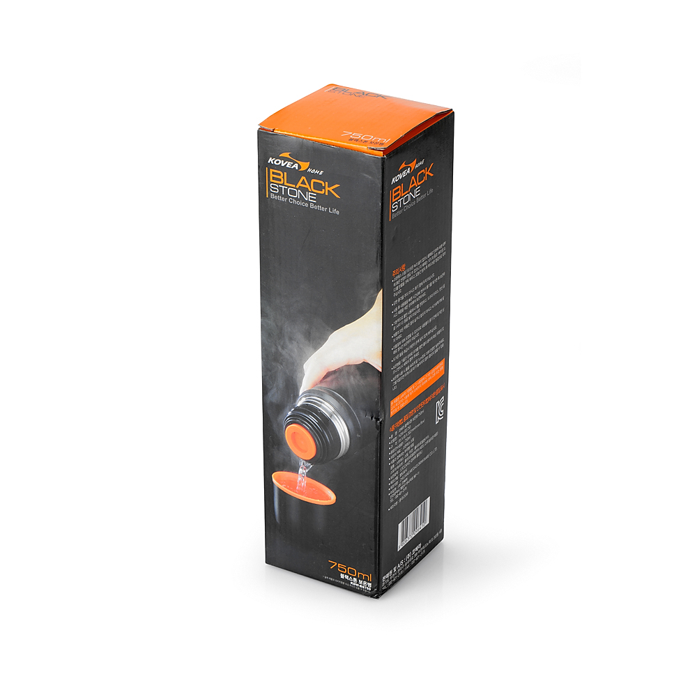 Термос черный Kovea Black Stone 0,75л. KDW-BS750