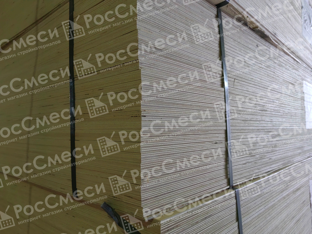 Фанера ФК 15 мм 1525х1525 сорт 3/4 шлифованная березовая