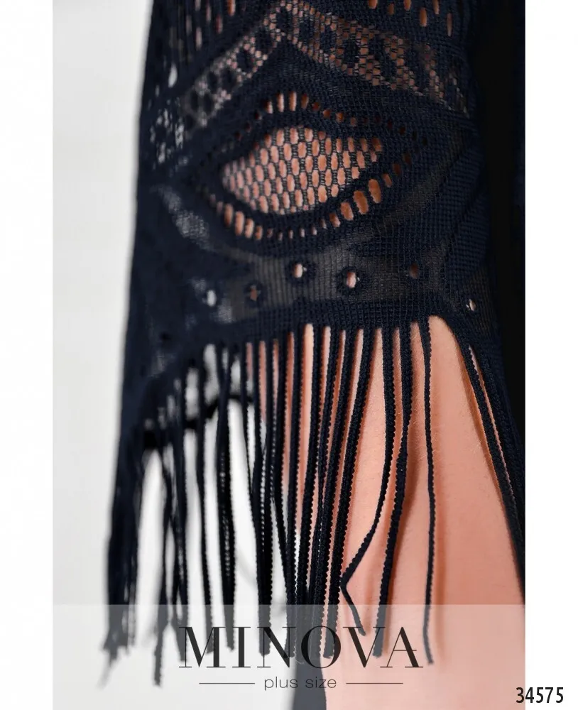 Платье 375-синий Minova