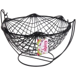 Фруктовница «Brownie» 27*14см на подставке черная