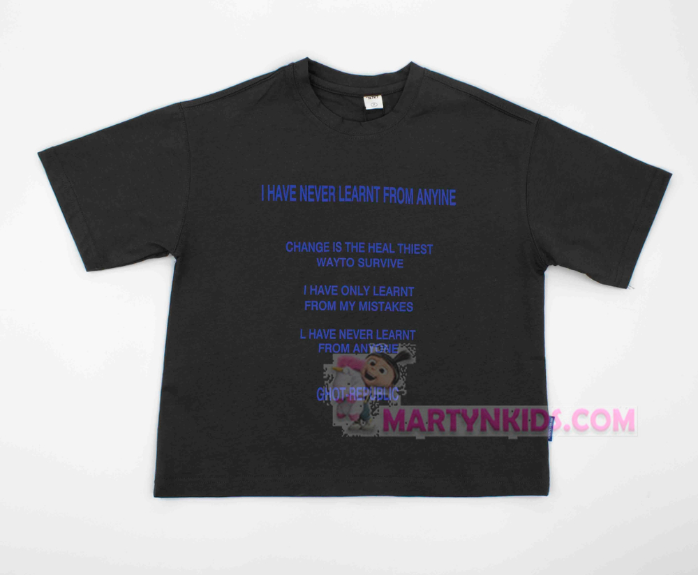 кроп-топ футболка Надпись 4518