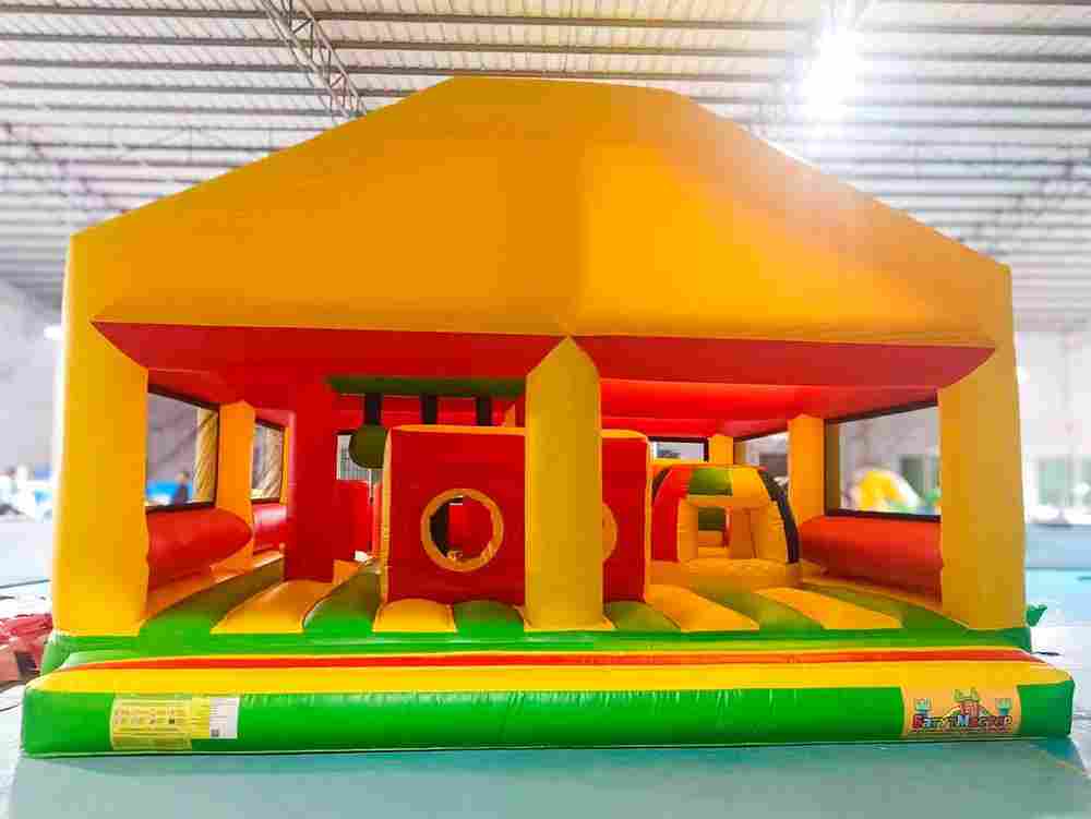 Коммерческий надувной батут «Спорткомплекс» с крышей, 7x7x4.5 м