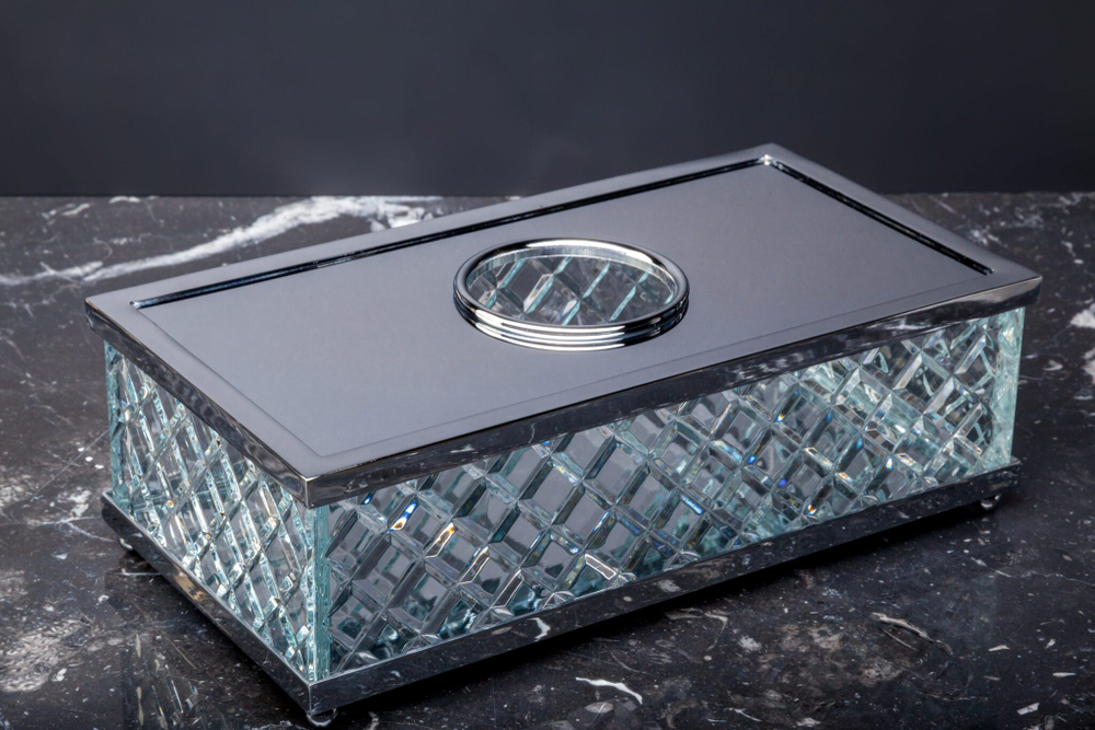 Boheme Салфетница ХРОМ Crystal Luxury Options