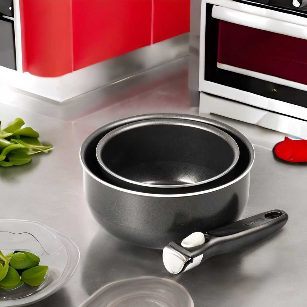 Набор посуды Tefal Ingenio Black 3 3 предмета 16/20см  04131830