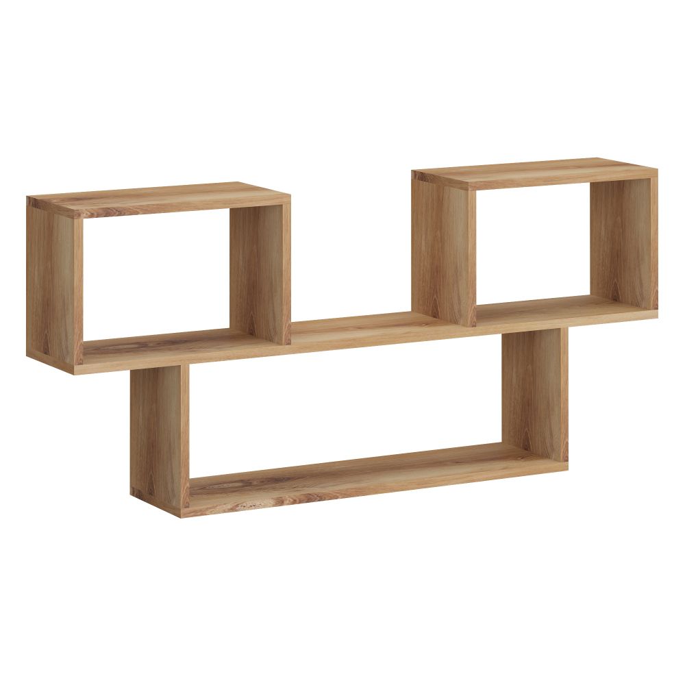 Полка навесная 6 Сеул (дуб кельтик), МФ 1+1