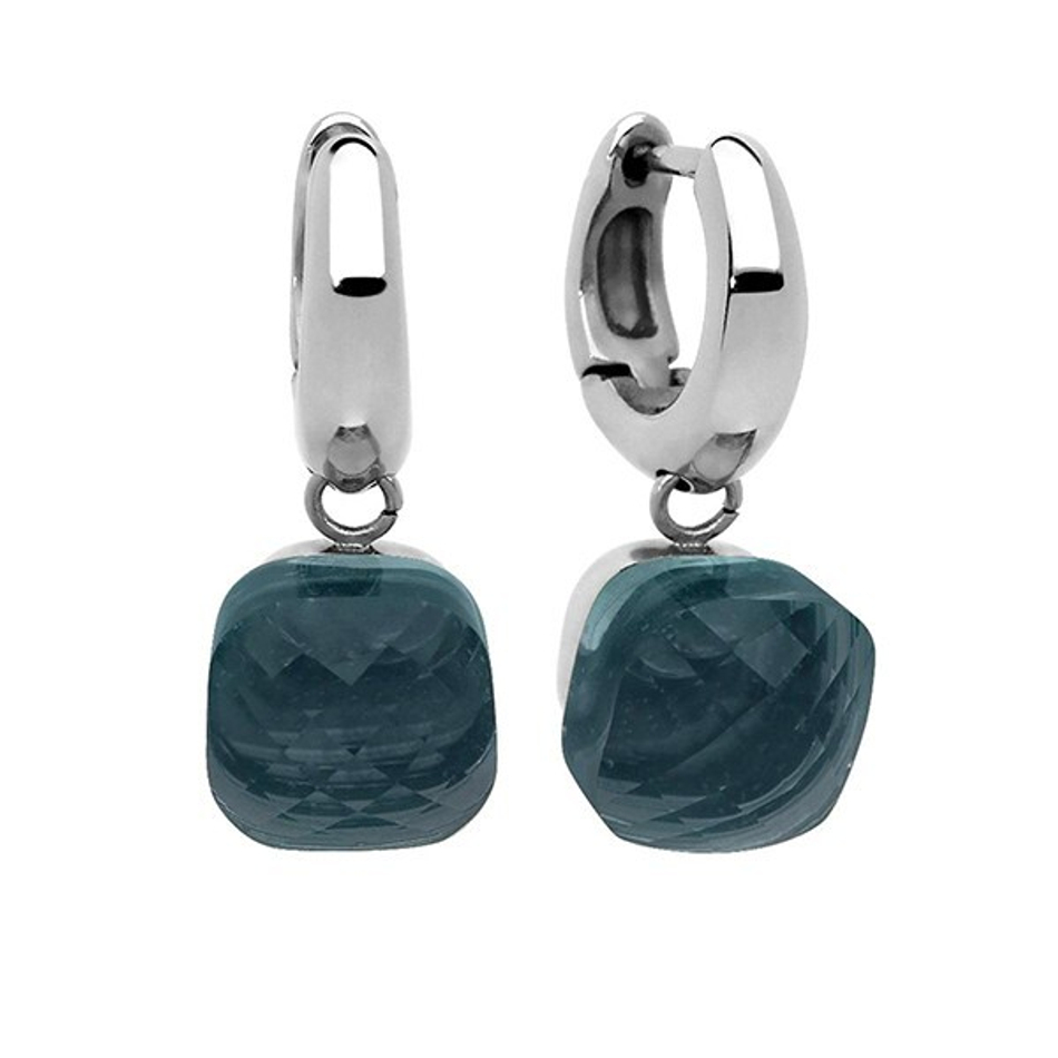 Серьги Qudo Firenze London Blue 300024 BL/S