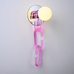 Настенный Светильник Chain Wall Розовый By Imperiumloft