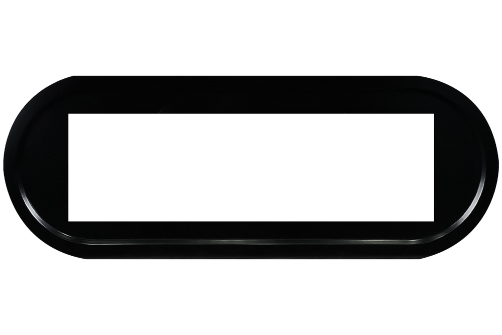 Каминокомплект Ellipse - Черный с очагом Vision 60 LED