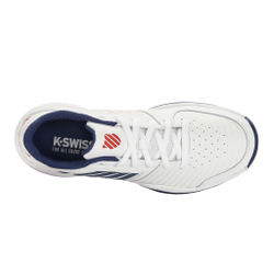 Мужские теннисные кроссовки K-Swiss Court Express Clay Court Shoe Men - White, Dark Blue
