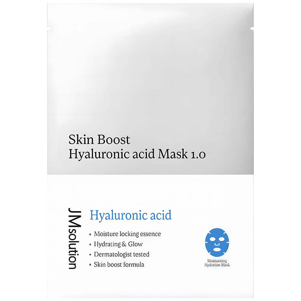 JMsolution Skin Boost Hyaluronic Acid Mask 1.0, 30ml*1ea Увлажняющая тканевая маска с гиалуроновой кислотой