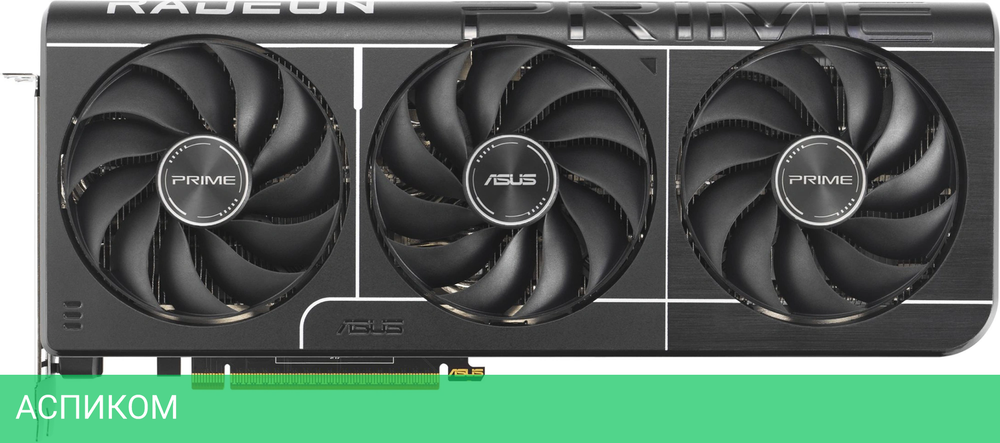 Видеокарта Asus Prime RX 9070XT OC Edition 16Gb GDDR6 (90YV0L71-M0NA00)
