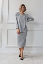 Свитер свободного кроя, 11.06.026.03.А255/50-52 Look Like Cat (Акция)