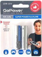 Батарейки GoPower LR6-BL2 (1/12/240)