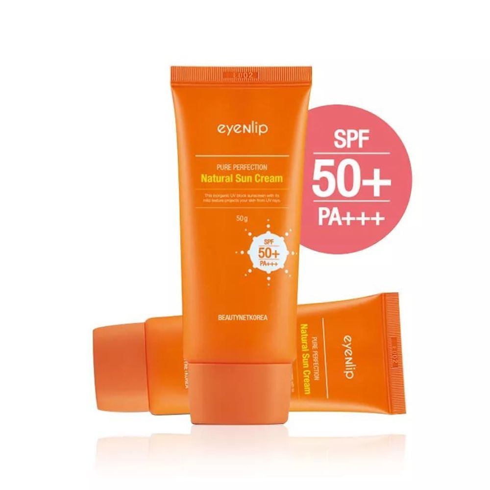 Крем для лица солнцезащитный EYENLIP PURE PERFECTION NATURAL SUN CREAM 50гр