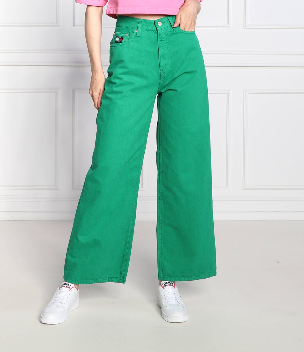 джинсы Tommy Jeans - зеленый(DW0DW14221)
