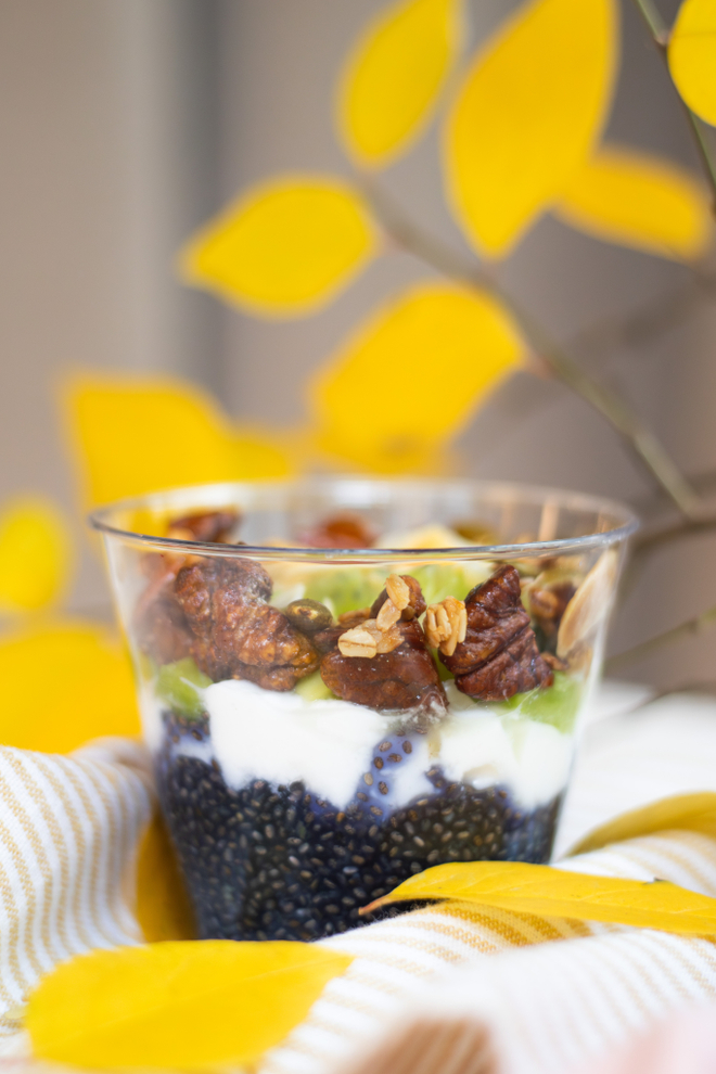 ЧИА ПУДИНГ C КИВИ И ГРАНОЛОЙ